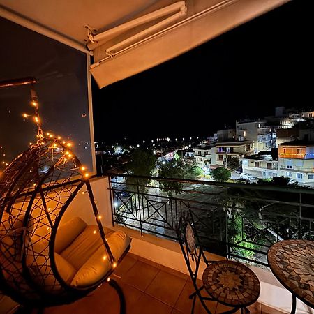 Sea & Mountain Apartment Close To Port And City Lávrion Exteriör bild
