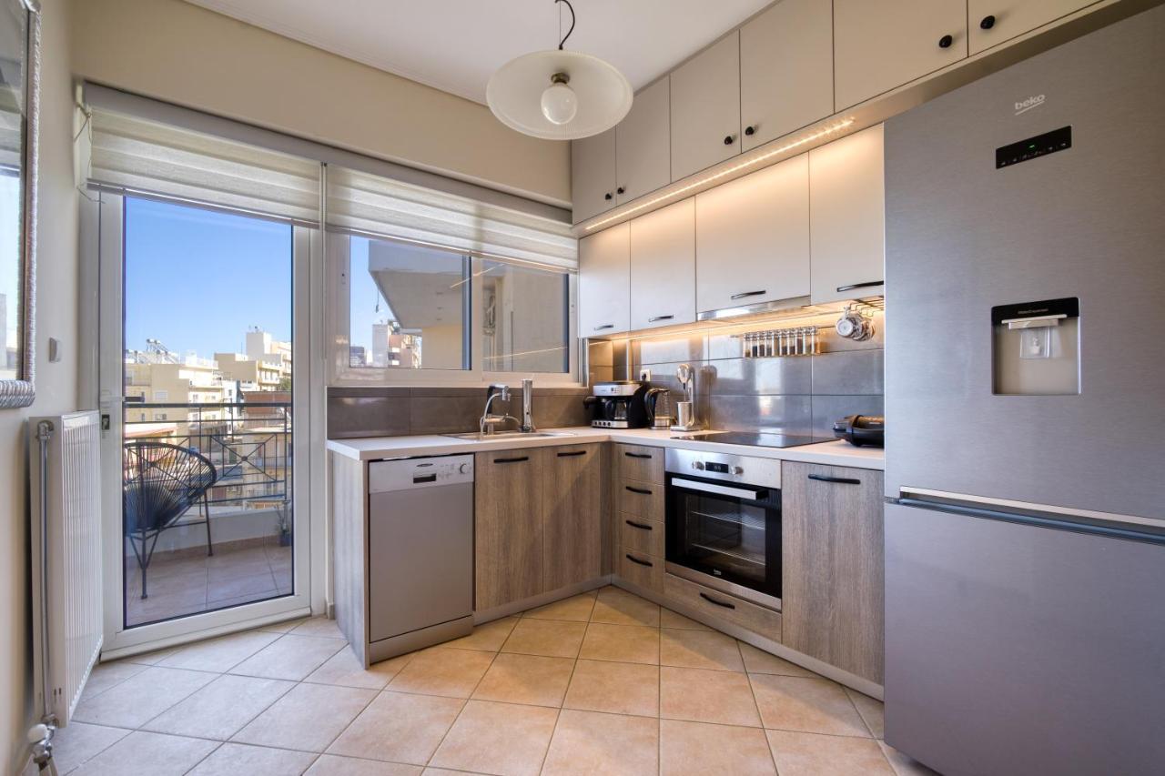 Sea & Mountain Apartment Close To Port And City Lávrion Exteriör bild