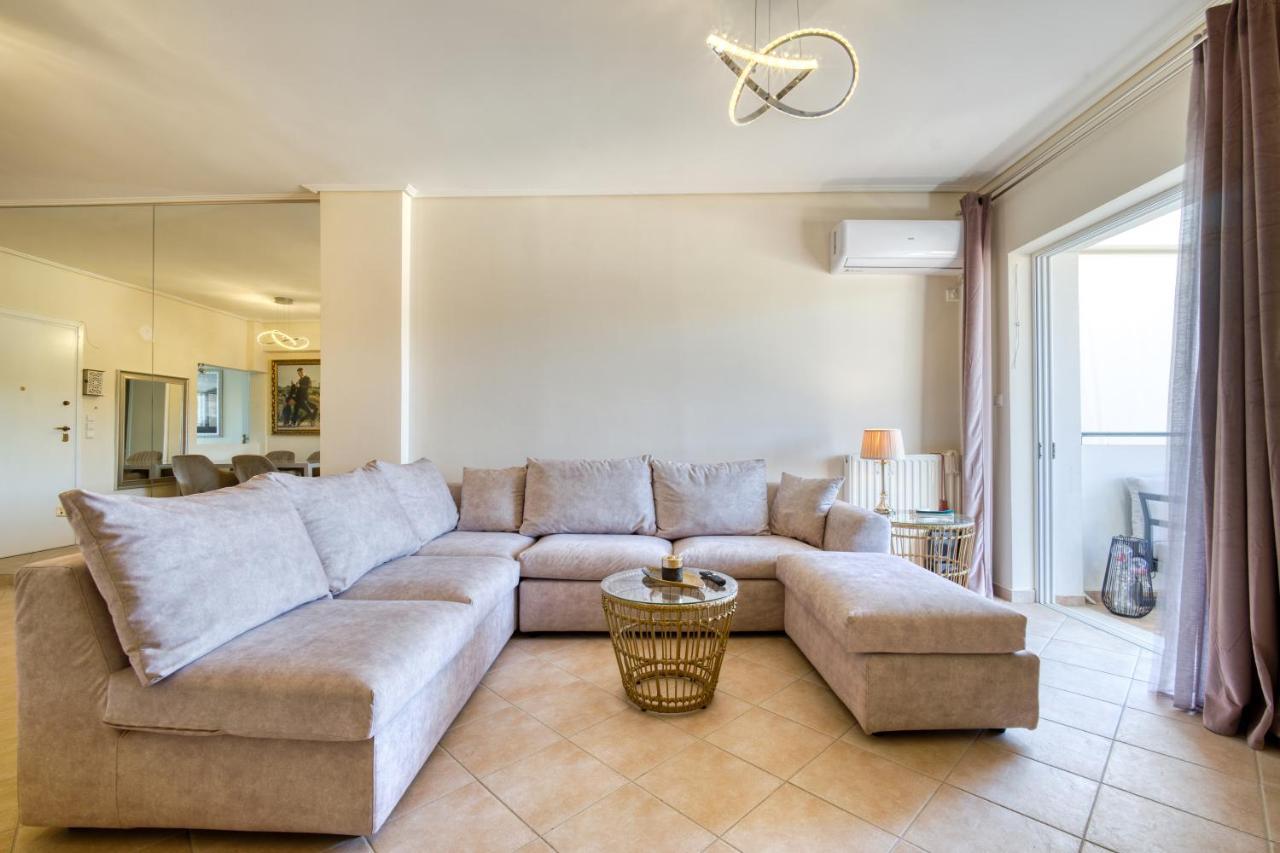 Sea & Mountain Apartment Close To Port And City Lávrion Exteriör bild